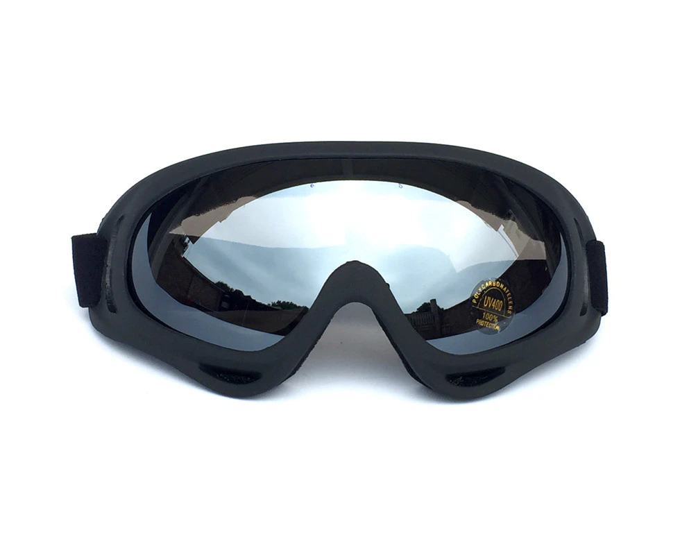 Adult Anti-fog Wind Dust UV400 Surfing Jet Ski Snow Snowboard Goggles  Sunglass