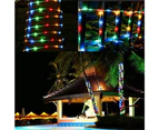 32M Solar Rope Light 300 Copper Fairy String Tube TREE TENT CAMP Party Christmas Halloween Holiday Decoration Lighting(Multi Color)