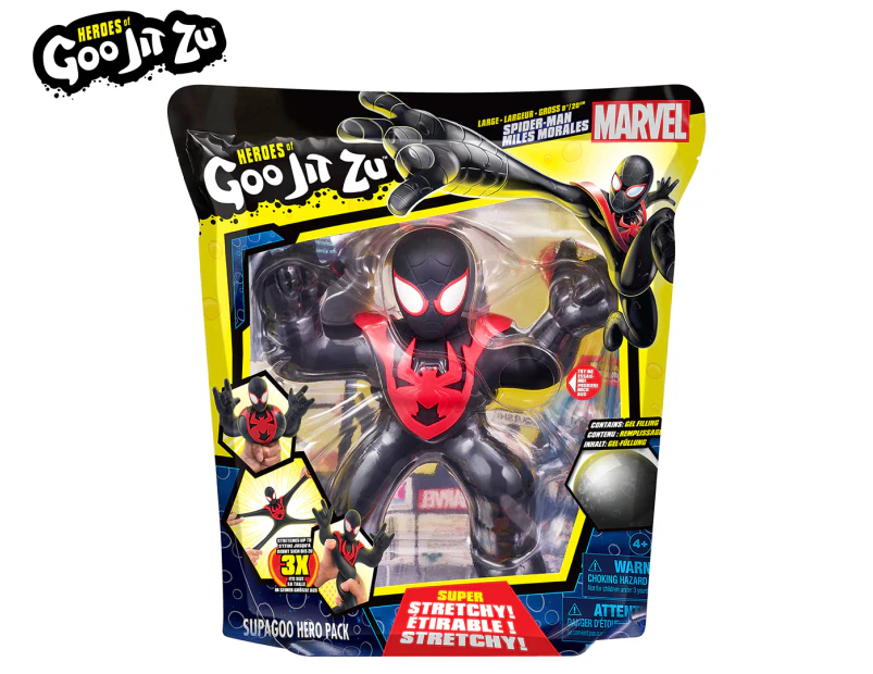 Heroes of Goo Jit Zu Marvel Miles Morales Spider-Man Supagoo Hero Pack