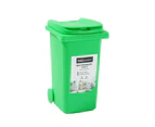 6x Boxsweden 9.5x14cm/500ml Wheelie Bin Mini Home Container Organiser Assorted