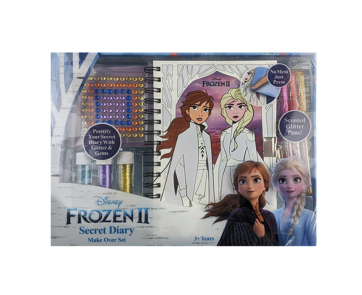 15pc Frozen 2 Secret Diary Make Over Set Kids/Children Toddler Art/Craft Toy 3y+