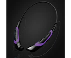 Bluetooth Headphones, Bluetooth 4.0 Wireless Neckband Headset with Retractable Earbuds, Sports Sweatproof Noise Cancelling Earphones