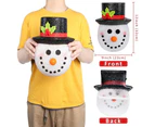 2 Pack Snowman Christmas Porch Light Covers, Snowman Decorations Holiday Light Covers Outdoor Christmas Decorations