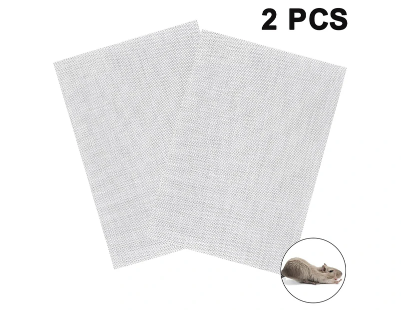 Stainless Steel Anti-insect Mesh 20 Mesh - 30x21cm Metal Mesh Sheet for Air Ventilation