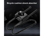 Shock Absorber High Elastic Not Easy to Deform 2 Colors Bicycle Saddle Suspension Device for Mountain Bike-Black