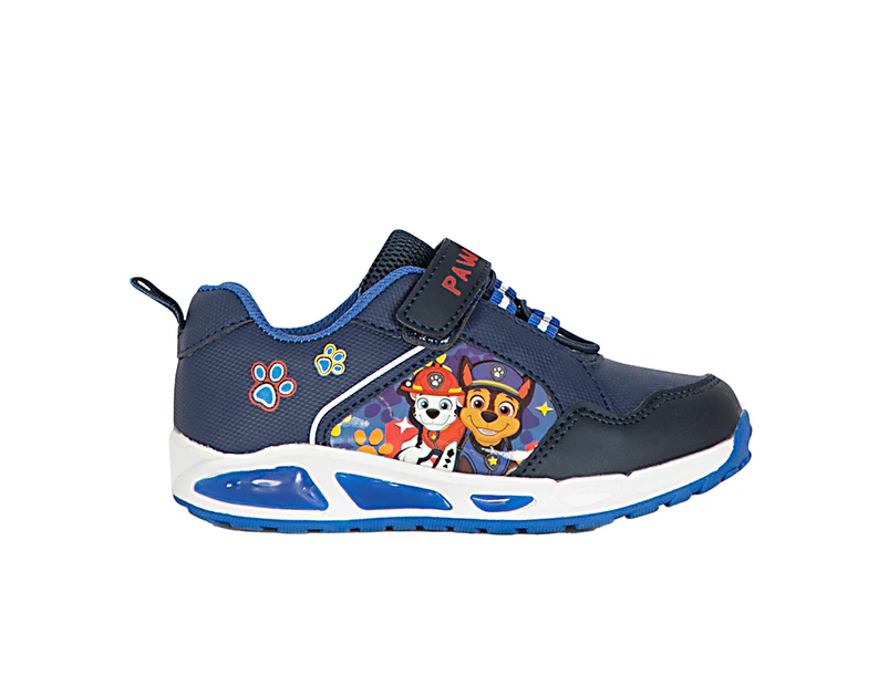 Ryder Licensed Flat Paw Patrol Jogger Sneaker Skate Boy's - Navy