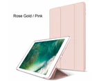 MCC iPad Air 2 Smart Cover Soft Silicone Back Case Apple Air2 2nd Gen Skin [Rose Gold]