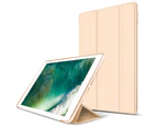 MCC iPad Air 5 10.9" 2022 Smart Cover Soft Silicone Back Case Apple Air5 [Rose Gold]