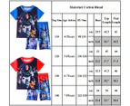 Toy Story Buzz Lightyear Children Boys Short Sleeve T-Shirt + Shorts Outfit - Blue