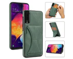 ZY Samsung Galaxy A50/A50s/A30s Case with Card Holder Stand - Green