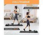 Walking Pad Treadmill Adjustable Height Electric Standing Desk Set