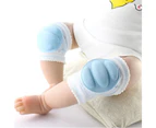 3 Pairs Anti-Slip Knee Pads for Babies,Adjustable Baby Knee Pads