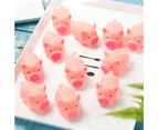 Miniature Pig Figurines 20 Pcs, Cute Pink Piggy Toy Desk Decoration