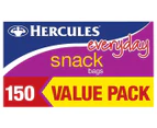 2 x 150pk Hercules Everyday Snack Bags