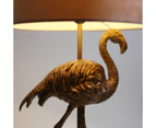 Lexi Lighting Standing Flamingo Table Lamp - Gold/Pastel Pink