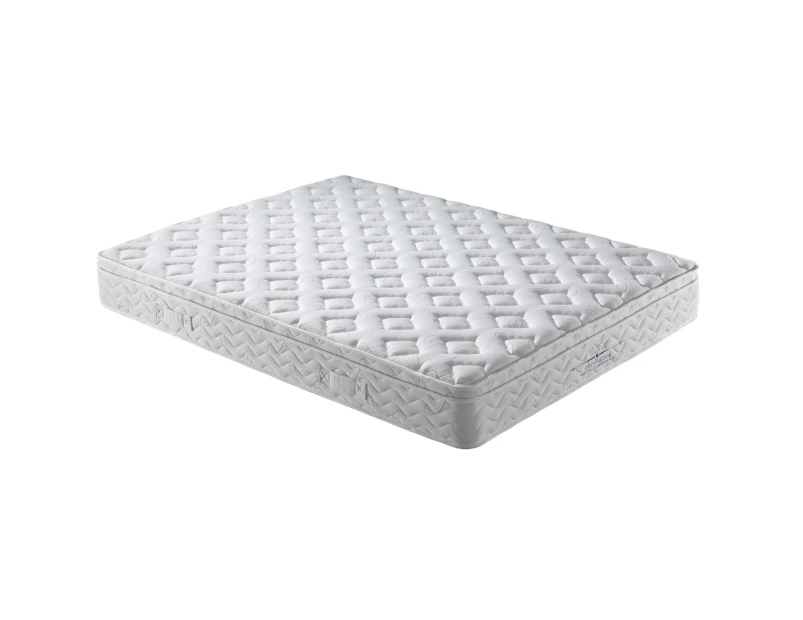 Orthozone Queen Bed Mattress Euro Top Magic Coil Continuous Pocket Spring