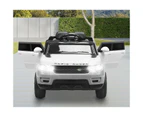 Mazam Kids Ride On Car 12V Electric Remote Vehicle Toy Cars Gift MP3 LED light - White