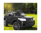 Mazam Ride On Car Electric Vehicle Toy Remote Cars Kids Gift MP3 LED light 12V - Black