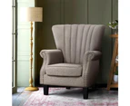 Armchair Lounge Chair Accent Chairs Armchairs Fabric Single Sofa Beige