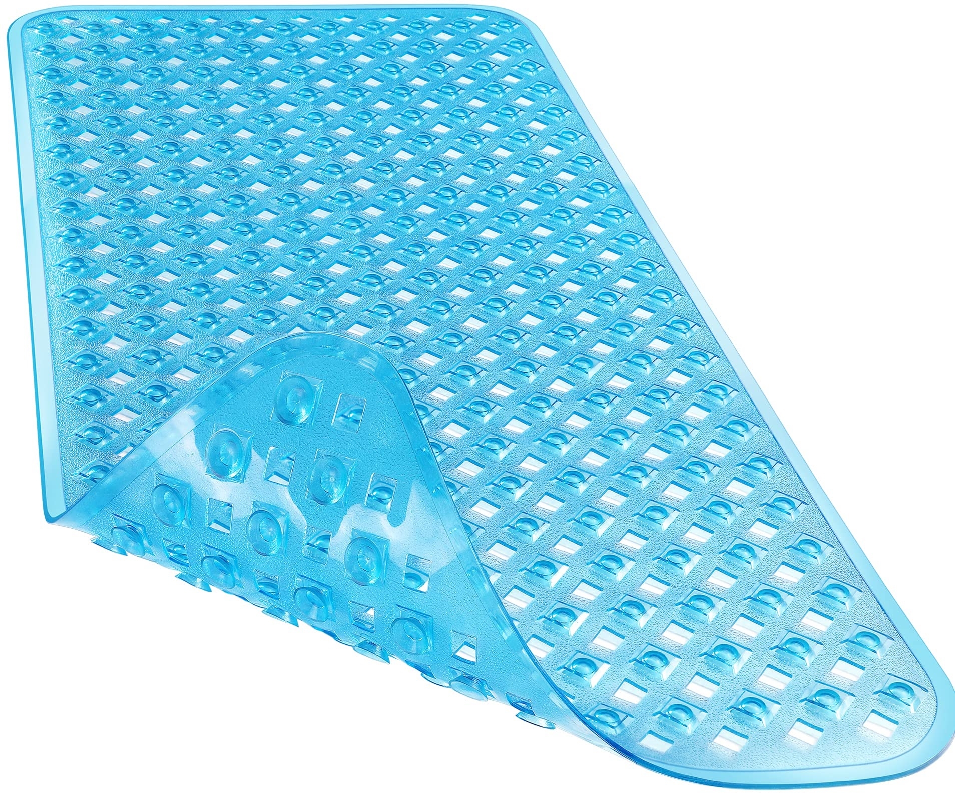 Non Slip Bathtub Mats with Drain Holes and Suction Cups, Bath Mats for