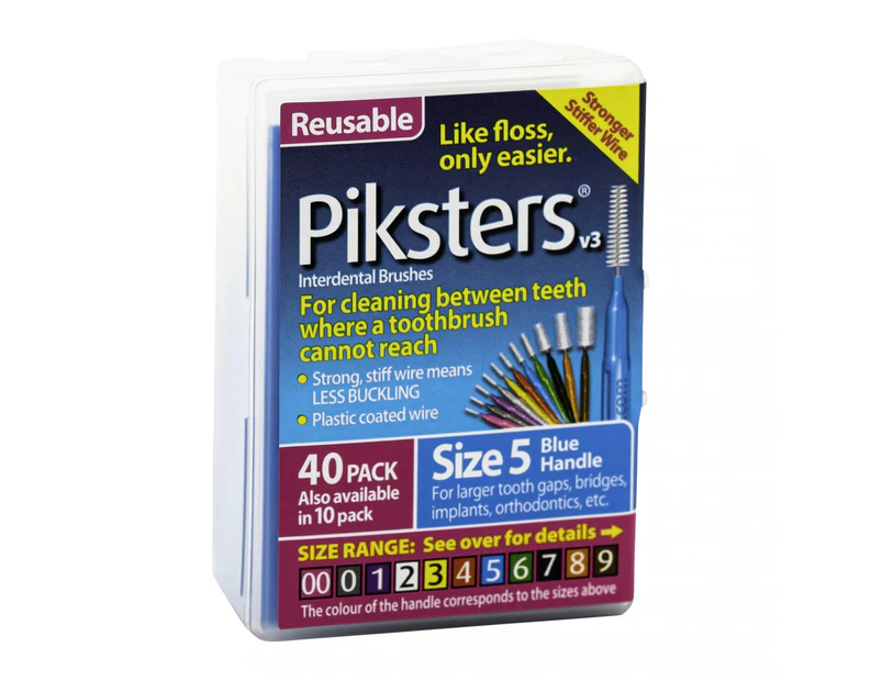 Piksters Tooth Cleaner Size 5 40 Pack