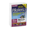 Piksters Tooth Cleaner Size 2 (White) - 40 Pack