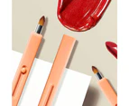 Portable Retractable Lip Brush Applicators Gloss Makeup Beauty Tool Travel Lipstick Cosmetic Applicator for Women and Girls