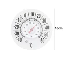 Pointer type high-precision large suction cup window sticker indoor and outdoor thermometer large dial home thermometer