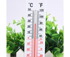 Indoor or Outdoor Wall Thermometer |  Weatherproof Weather Instrument