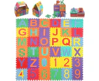 Children's puzzle mat, 15 x 15 cm, children's play mat, washable