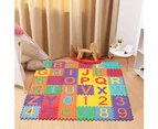Children's puzzle mat, 15 x 15 cm, children's play mat, washable