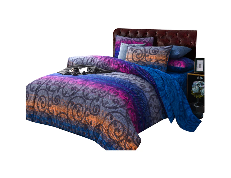 Ultra Soft Single Double Queen King Quilt Cover Set - Mandalas 3