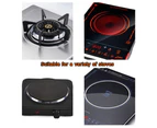 Nnedsz 304 Stainless Steel Non Stick Stir Fry Cooking Kitchen Wok Pan Without Lid Honeycomb Double Sided