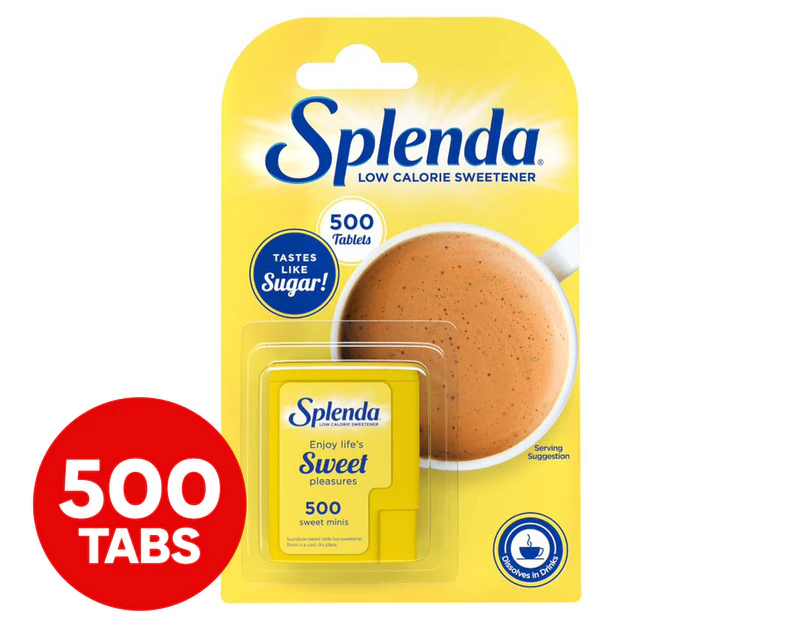 500pk Splenda Low Calorie Sweetener Tablets
