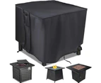 Gas Fire Pit Table Cover Square - Waterproof Windproof Anti-UV Heavy
