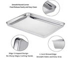 Baking tray set of 2,stainless steel oven tray,baking tray non-toxic
