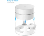 Google WiFi Wall Mount Bracket Holder [Old Rectangular Plug – NOT Current Round Plug], Simplest Bracket Stand for Google WiFi Router