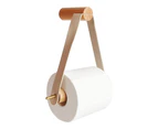 Toilet Roll Holder Wood, Toilet Roll Holder for Toilet Bathroom