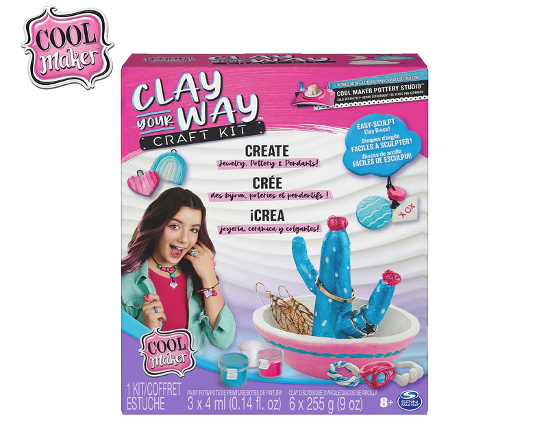 Cool Maker 50-Piece Clay Your Way Craft Kit