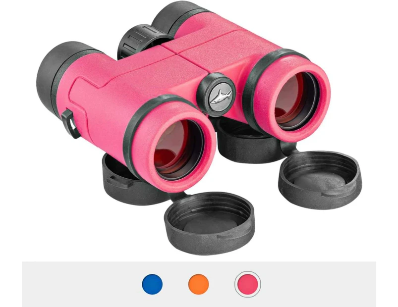 Frosuilgogo-Compact Waterproof Shockproof Binoculars Kids Toy Gift for 3-12 Years Old Boys Girls-