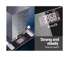 Bathroom Scales Digital Body Fat Scale 180KG Electronic Monitor BMI CAL