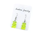 Gummy Bear Earrings - Green
