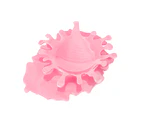 Creative Solid Color Splash Drop Soup Ladle Rack Holder Kitchen Accessories-Pink