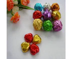 100Pcs Multi-color Aluminum Foil Candy Paper Chocolate Sweets Package Wrappers-Coffee