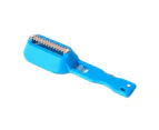 Portable Fish Skin Scale Remover Scraper Peeler Scaler Cleaner Home Kitchen Tool-Blue