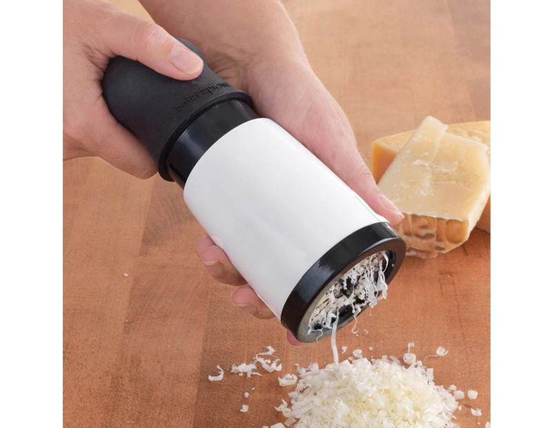 Butter Cheese Grater Slicer Kitchen Restaurant Easy DIY Gadgets Slicing Tool-White+Black
