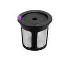 6Pcs Reusable Coffee Capsule Cups Refillable Filter Accessories for Keurig K Cup-Black