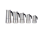 Multi-function Stainless Steel Coffee Pot Mocha Cafe Latte Stovetop Percolator-300ML