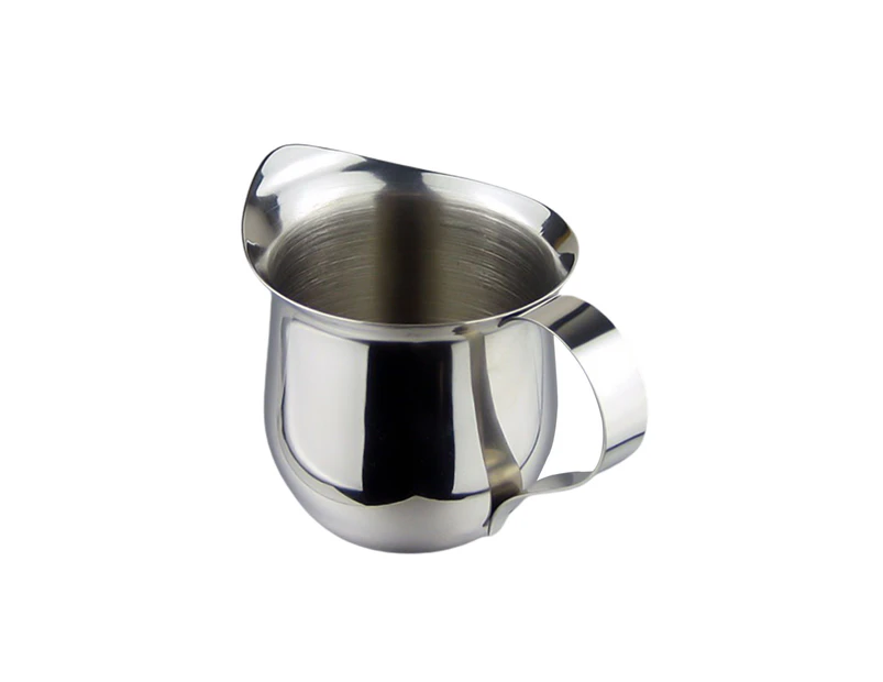 Cappuccino Coffee Pot Stainless Steel Latte Milk Mug Pointed Mouth Milkshake Cup-90ML
