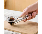Kitchen Egg Slicer Non-slip Practical Kitchen Tool Cut Egg Wedger Cutter for Hotel-Silver